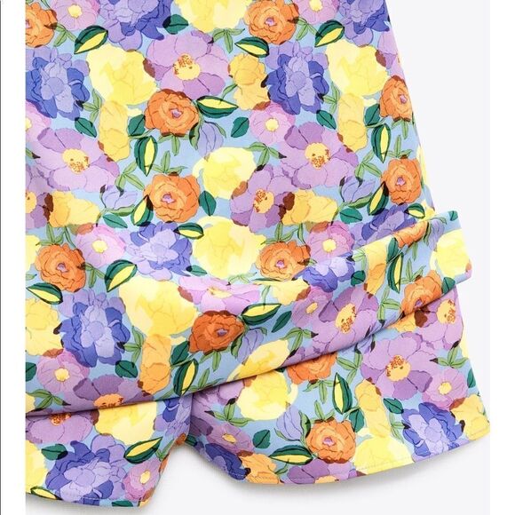 Zara floral printed dress - Picture 12 of 16